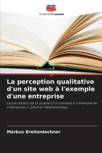 La perception qualitative d'un site web à l'exemple d'une entreprise
