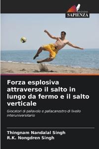 Forza esplosiva attraverso il salto in lungo da fermo e il salto verticale