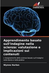 Apprendimento basato sull'indagine nella scienza