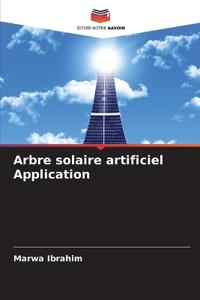 Arbre solaire artificiel Application