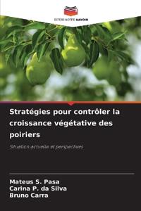 Stratégies pour contrôler la croissance végétative des poiriers
