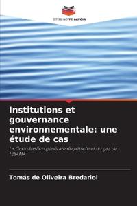 Institutions et gouvernance environnementale