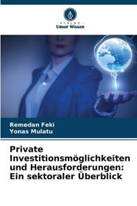 Private Investitionsmöglichkeiten und Herausforderungen