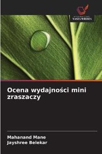 Ocena wydajnosci mini zraszaczy
