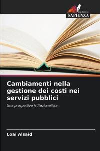 Cambiamenti nella gestione dei costi nei servizi pubblici