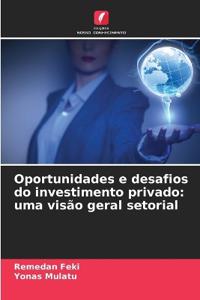 Oportunidades e desafios do investimento privado
