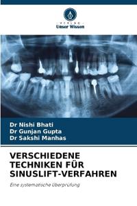 Verschiedene Techniken Für Sinuslift-Verfahren