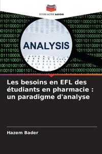 Les besoins en EFL des étudiants en pharmacie