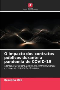 O impacto dos contratos públicos durante a pandemia de COVID-19