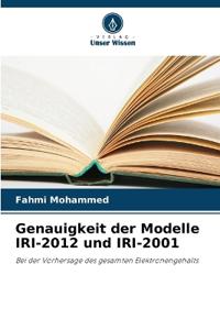 Genauigkeit der Modelle IRI-2012 und IRI-2001