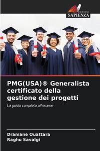 PMG(USA)(R) Generalista certificato della gestione dei progetti