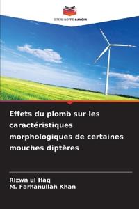 Effets du plomb sur les caractéristiques morphologiques de certaines mouches diptères