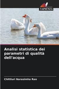 Analisi statistica dei parametri di qualità dell'acqua
