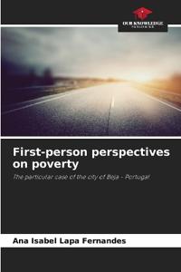 First-person perspectives on poverty