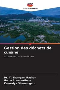 Gestion des déchets de cuisine