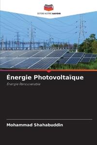 Énergie Photovoltaïque