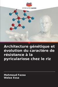 Architecture génétique et évolution du caractère de résistance à la pyriculariose chez le riz
