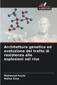 Architettura genetica ed evoluzione del tratto di resistenza alle esplosioni nel riso