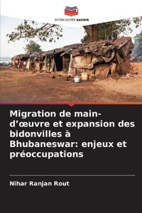 Migration de main-d'¿uvre et expansion des bidonvilles à Bhubaneswar: enjeux et préoccupations