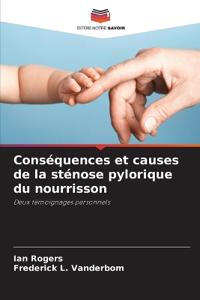 Conséquences et causes de la sténose pylorique du nourrisson