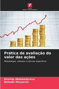 Prática de avaliação do valor das ações