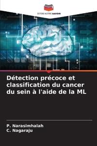 Détection précoce et classification du cancer du sein à l'aide de la ML