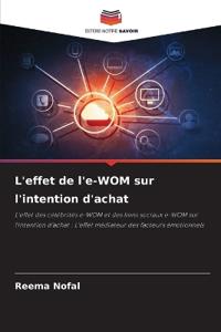 L'effet de l'e-WOM sur l'intention d'achat