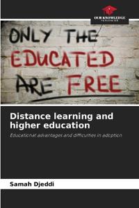 Distance learning and higher education