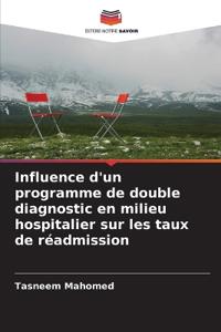 Influence d'un programme de double diagnostic en milieu hospitalier sur les taux de réadmission