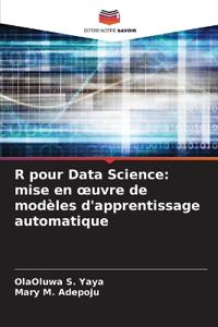 R pour Data Science: mise en ¿uvre de modèles d'apprentissage automatique