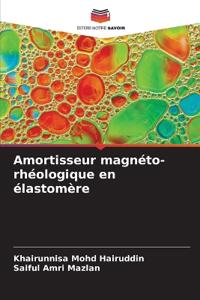 Amortisseur magnéto-rhéologique en élastomère