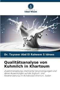 Qualitätsanalyse von Kuhmilch in Khartoum