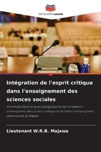 Intégration de l'esprit critique dans l'enseignement des sciences sociales