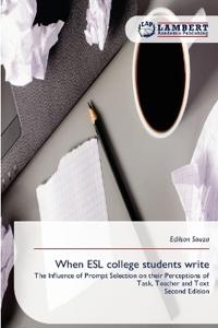 When ESL college students write