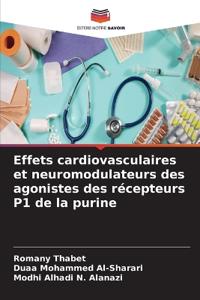 Effets cardiovasculaires et neuromodulateurs des agonistes des récepteurs P1 de la purine