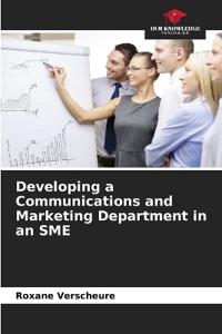 Developing a Communications and Marketing Department in an SME