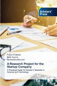 A Research Project for the Startup Company