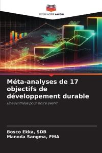 Méta-analyses de 17 objectifs de développement durable