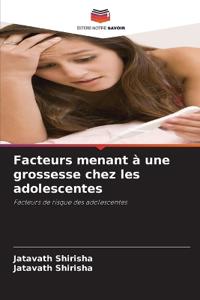Facteurs menant à une grossesse chez les adolescentes