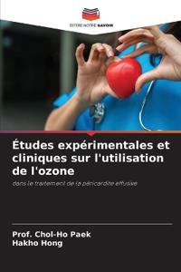 Études expérimentales et cliniques sur l'utilisation de l'ozone