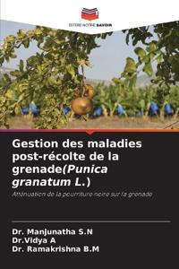 Gestion des maladies post-récolte de la grenade(Punica granatum L.)