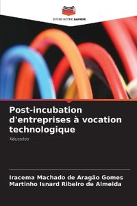 Post-incubation d'entreprises à vocation technologique