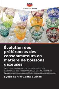 Évolution des préférences des consommateurs en matière de boissons gazeuses
