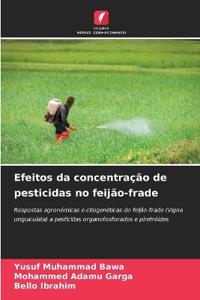 Efeitos da concentração de pesticidas no feijão-frade