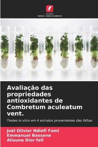 Avaliação das propriedades antioxidantes de Combretum aculeatum vent.