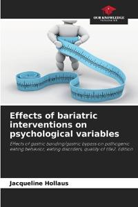 Effects of bariatric interventions on psychological variables