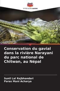 Conservation du gavial dans la rivière Narayani du parc national de Chitwan, au Népal