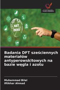 Badania DFT sześciennych materialów antyperowskitowych na bazie węgla i azotu