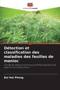Détection et classification des maladies des feuilles de manioc