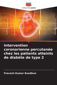 Intervention coronarienne percutanée chez les patients atteints de diabète de type 2